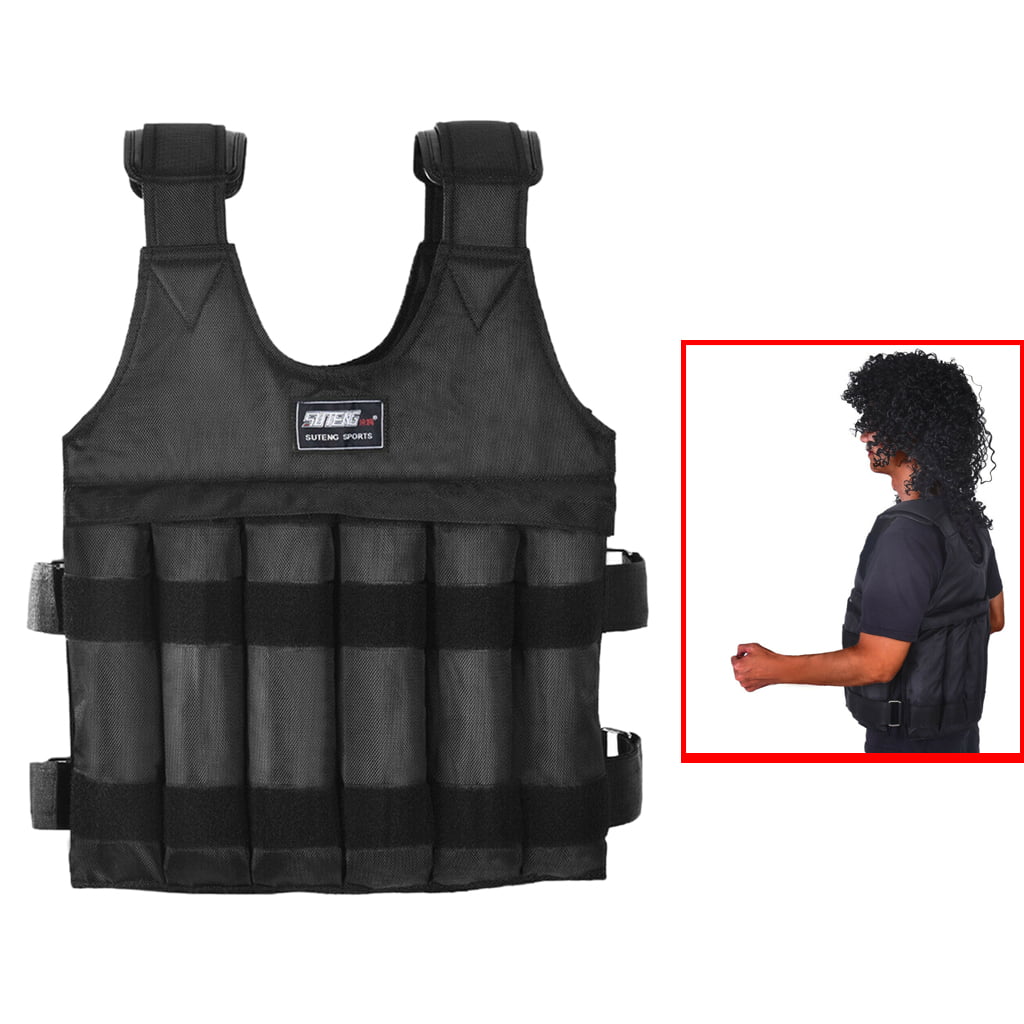 50-kg-Loading-Adjustable-Weight-Vest-Weighted-Training-Exercise-Workout-Sports-Boxing-Fitness-Outdoor-Weights-Not