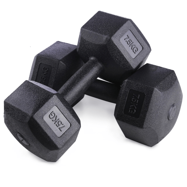 Hexagon Dumbbells Gym Weights for Exercise Dumbbell Gym Equipment