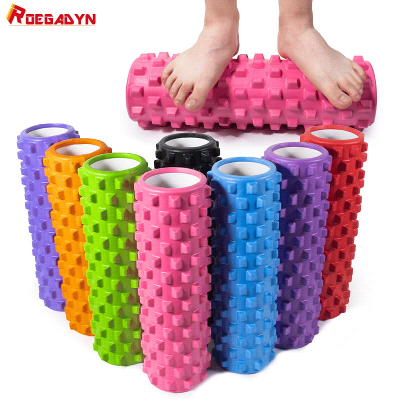 ROEGADYN-Yoga-Column-Sport-Gym-Foam-Roller-Pilates-Workout-Exercise-Back-Muscle-Massage-Roller-Yoga-Block